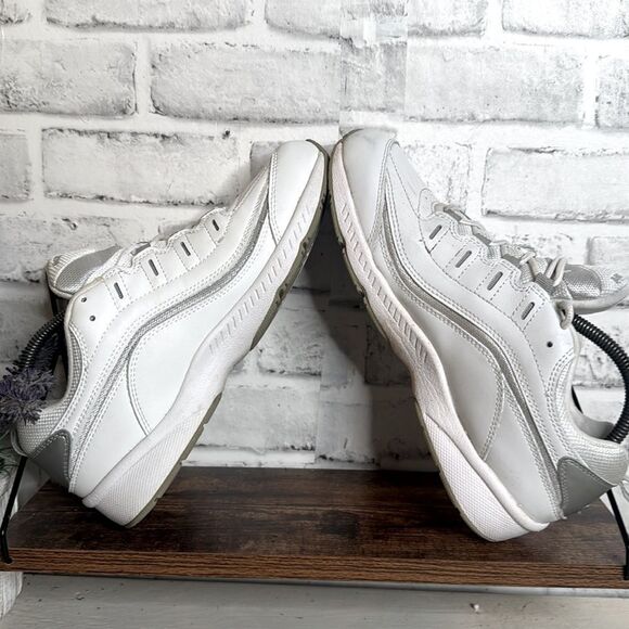 Easy Spirit Romy Leather Sneakers Size 9 - Picture 5 of 7